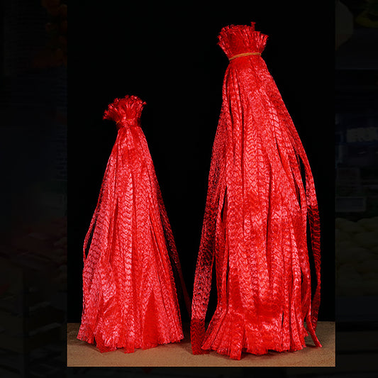 Syyeah Reusable textile produce bags to carry produce from grocery stores and farmer's markets